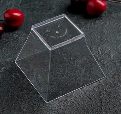 Чашка одноразовая 200 мл, 8×8 см, цвет прозрачный Высота 6 см  Ширина 7,8 см