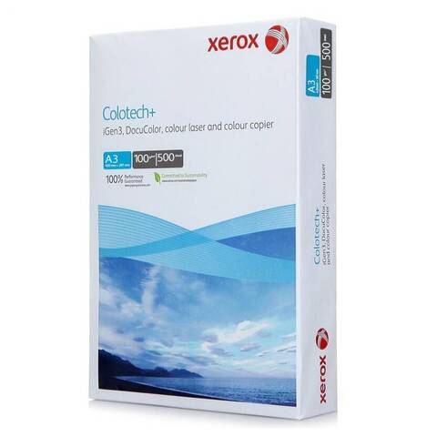 Бумага XEROX Colotech Plus 100 A3  500л.  Грузить кратно 4шт