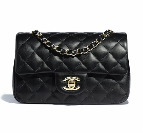 Сумка-конверт Chanel черный