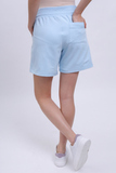 Шорты для беременных 15805 голубой