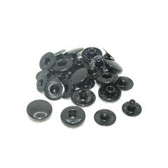 Кнопка Альфа латунь (нержав.) d 12,5 мм, оксид