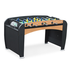 Игровой стол Weekend - футбол Rialto (141x73x82, светло-черный)