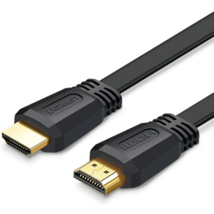 Кабель UGREEN ED015 (50819) HDMI Flat Cable 1,5м черный