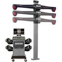 Стенд сход-развал, 4-х камерный, лифт камер с адаптерами QuickGrip RAL7040 WA560E