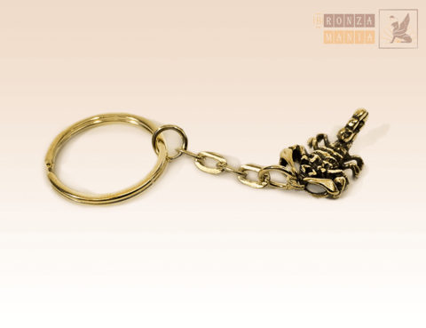 брелок зодиак Скорпион (24 октября - 22 ноября)