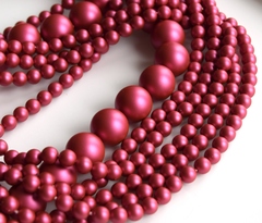 Жемчуг 2 мм Сваровски Mulberry Pink