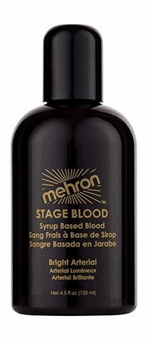MEHRON Искусственная кровь артериальная Stage Blood - Bright Arterial 4.5oz., 133 мл