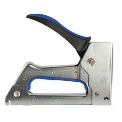 Степлер механический КОБАЛЬТ скобы 6-10 мм, тип 53 скобы 6-10мм (тип 53), стальной корпус, прорезиненная рук-ка (919-433)
