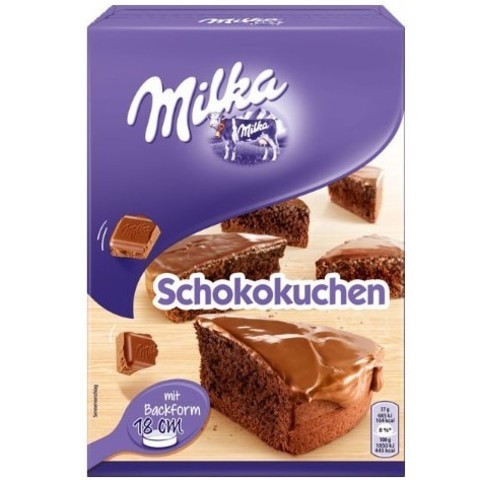 Milka Schokokuchen Милка смесь для приготовления кекса 215 гр