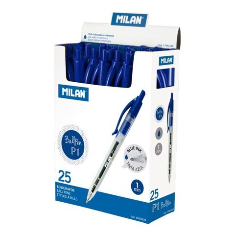 Qələm \ Ручка \Box of 25 blue p1 ball pens 1mm tıp