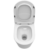 BelBagno BB5180CH-TOR/SC TRE-TOR Унитаз подвесной, безободковый, с системой смыва "Торнадо", с сиденьем soft close, BB5180CH-TOR/SC