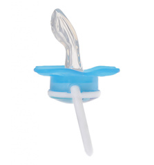 Пустышка PreVent БАБОЧКА, 0-6 месяцев, с крышкой, для мальчиков (стандарт)