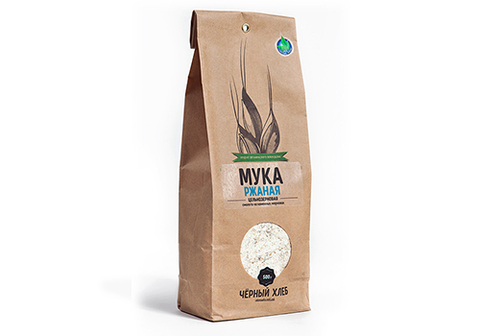 Мука ржаная цельнозерновая БИО, 500г