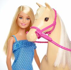 Кукла Барби, игровой набор с лошадью "Barbie Наездница" (Уцененный товар)