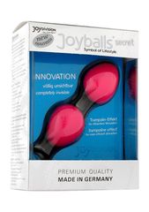 Розовые вагинальные шарики Joyballs Secret - 