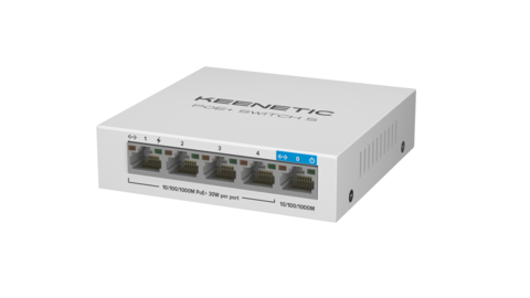 Keenetic PoE+ Switch 5