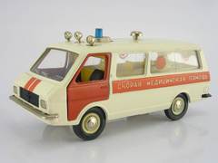 RAF-22031 Ambulance wrong number A26 (A27) 1983 USSR Radon Tantal Agat 1:43