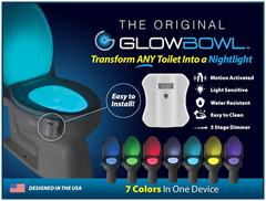 Подсветка для унитаза с датчиком движения Glowbowl