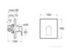 L90 Смеситель для душа скрытого монтажа (для установки с RocaBox A525869403) Roca 5A2B01C00