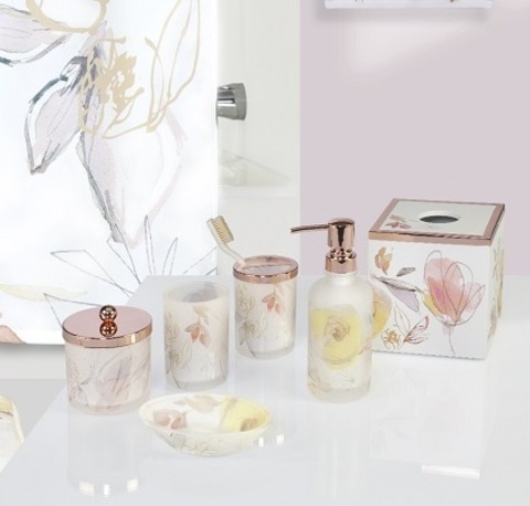 Корзина для мусора Creative Bath Blush&Blooming  BLU54MULT