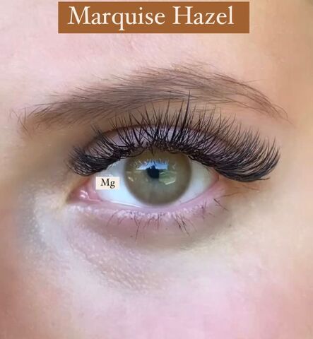 Marquise Hazel - Каре медовые линзы для тёмных глаз и светлых глаз
