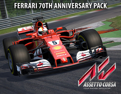 Assetto Corsa - Ferrari 70th Anniversary Pack (для ПК, цифровой код доступа)