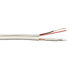 ELETEC RG-59 CU+2x0.75 мм2 75 Ом плоский