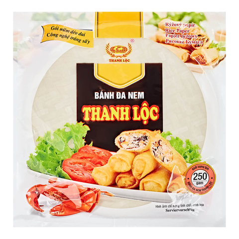 Рисовая бумага круглая Thanh Loc Banh Da Nem Вьетнам, 250 гр