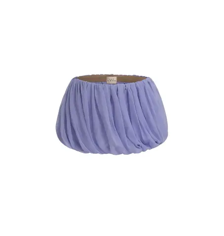 Юбка баска васильковая