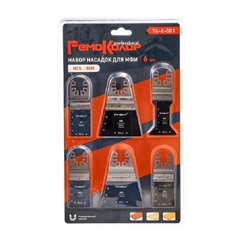 74-6-001 Набор насадок для МФИ, 6 штук (РемоКолор)