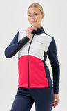 Лыжный костюм Nordski Advance White/Pink/Blueberry W женский