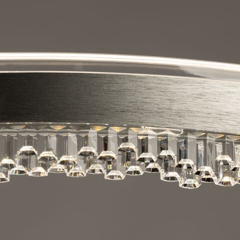 Подвесная светодиодная люстра De City Платлинг 661019501