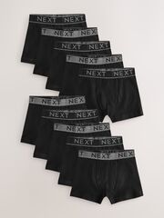 Трусы для мальчика Next AA9-673, 10 шт., Черный
