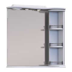 Шкаф навесной с зеркалом Callao 700 с поворотной полкой