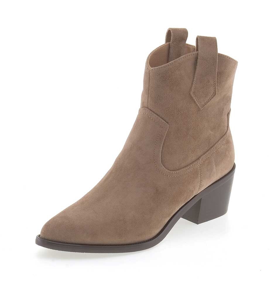 Ботильоны женские TOFA 805179-6 коричневые