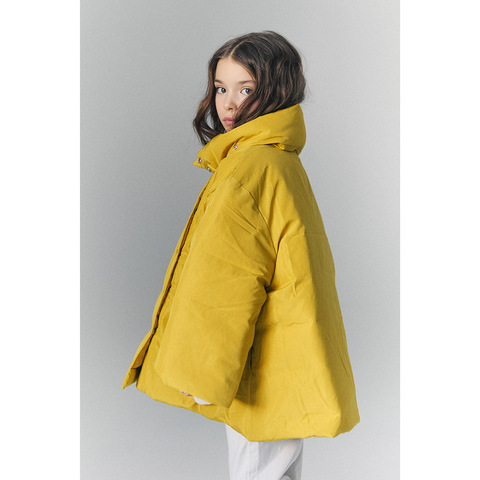 Пальто C'era una volta Kaori Puffer Mustard