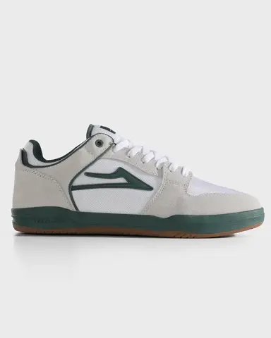 Кеды Lakai Telford Elite: White Suede Cordura Spruce (Q4-25)