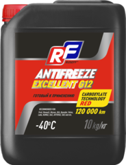 17358N RUSEFF Антифриз ANTIFREEZE EXCELLENT G12 40 (10кг)