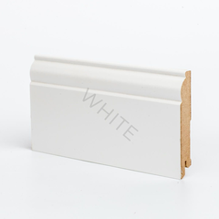 Плинтус МДФ W04-100 Белый 100х16х2050
