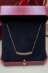 Колье CLASH - шипы в качестве VGOLD с подвеской