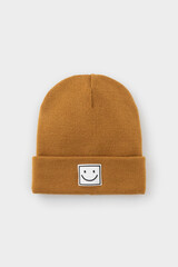 шапка  для мальчика  КВ 20397/ш/горчица