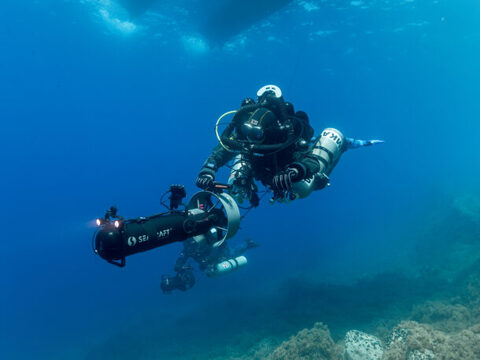 Подводный буксировщик Seacraft FUTURE Air-Travel 800