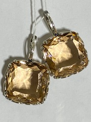 Ретро (серьги из серебра)