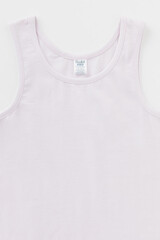 майка  для девочки  К 1192-2уп/нежная сирень,белая лилия