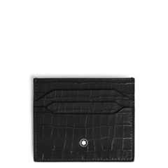 Картхолдер из кожи с тиснением под крокодила, 6сс