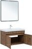 Aquanet 345359 Тумба с раковиной Оптима 80 цв. дуб рустикальный (345359)