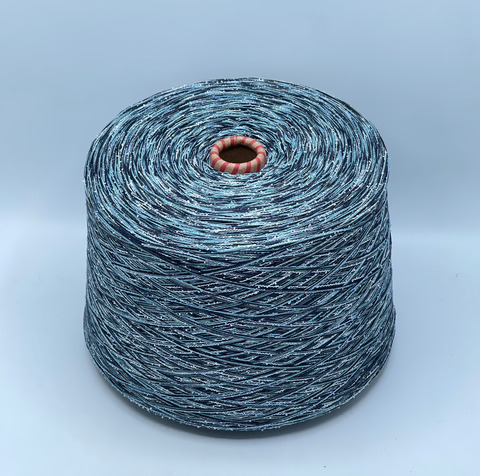 Авторская смотка, 332м, Хлопок/Полиамид/Кашемир/Шелк/Меринос, Зимняя Карелия,38135