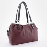 Сумка Саломея 149 наппа бордо + черный