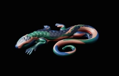 Силиконовый молд № 5003 Ящерица большая