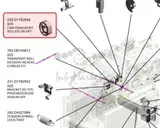 Кулачок транспортирующего вала подводящий-отводящий для Ricoh D1792948